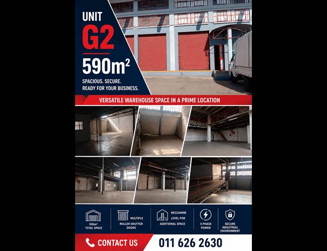 Industrial property to rent in HERIOTDALE